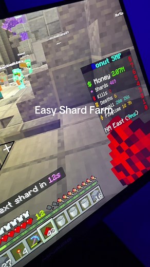 Farm Shards Easily in Donut SMP