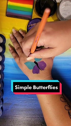 Easy Butterfly Face Painting Tutorial for Kids