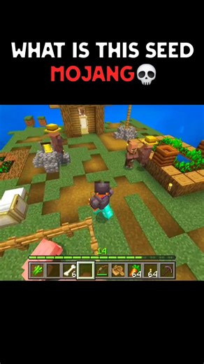 How? Did This Village Spawn Here 💀