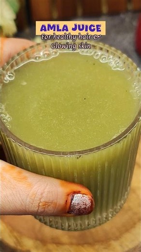 Amla Juice for Healthy Hair & Glowing Skin | Natural Beauty Drink | Hair Growth Remedy