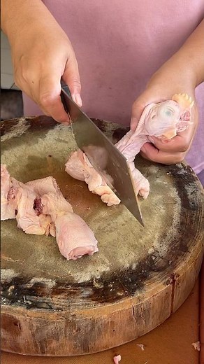 cut off the chicken's head!