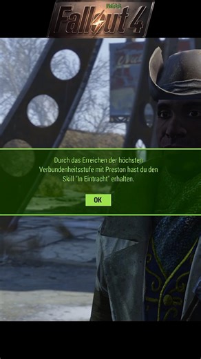 Fallout 4 Next-Gen-Update - Teil 2 - Preston Garvey - Zuneigung 1000 % Perk ''In Eintracht'' #shorts
