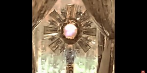 Is this footage of a real Eucharistic Miracle?