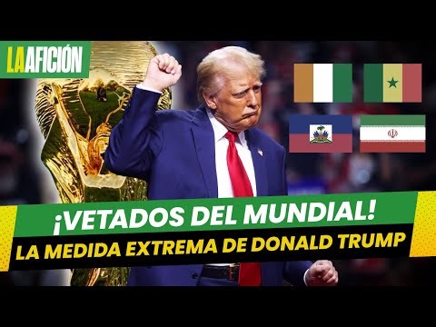 Las 4 selecciones que jugarán en estadios VACÍOS por el veto de Trump