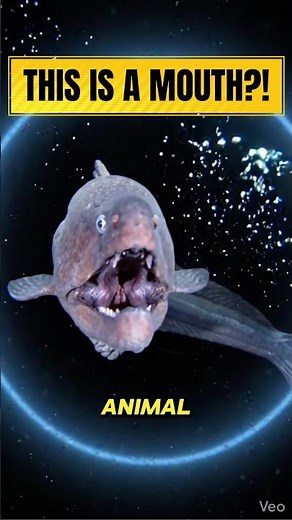 This Fish Eats You Whole 😳 #facts #animals #nature