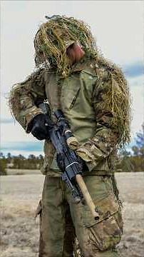 United States Army Sniper Training The Ghillie Suit Wash Test