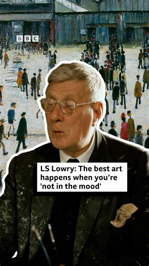 “The less of the mood for painting, the better picture you paint.” Unconventional advice from artist LS Lowry, whose depictions of northern England’s industrial landscapes made him one of Britain’s most beloved artists. The painter spoke to the BBC in 1957 about his creative habits. Tap the link in bio to watch the full interview. #BBC #Culture #Art #UK #History | BBC Culture