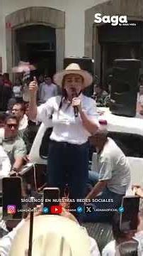 THE PEOPLE HAVE AWOKEN!: GRECIA QUIROZ challenges the Congress of Michoacán with the legacy of CA...