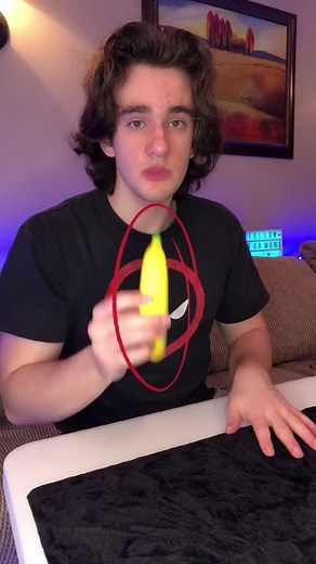 Banana trick reveal!🍌🔮 #behindthescenes#banana#magic#illusion#reveal#fun