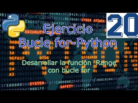 #20 Función Range con bucles For |Python - Bucle for|