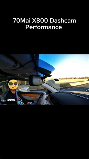 70mai X800 Dash Cam Real Driving Performance in 4K #review #70Mai #x800