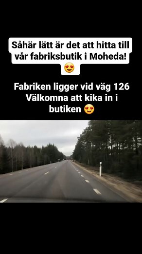 Såhär enkelt är det att hitta till vår fabriksbutik på Toffelvägen 4 i Moheda! 😍 Aktuella öppettider hittar du alltid på vår hemsida www.moheda.com Hoppas vi ses!!! 😍 | Moheda Toffeln