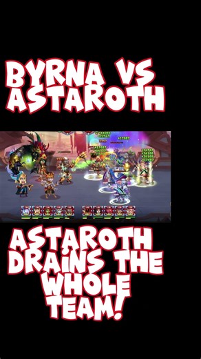 Byrna vs Astaroth - NEW HEALER vs DARK TANK! Hero Wars 2026 🔥🐻