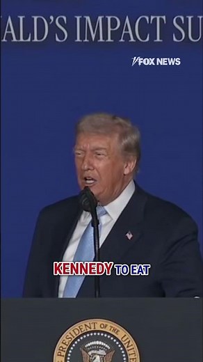 Trump urges McDonald's to improve iconic menu item as chain's 'most loyal customer' #shorts