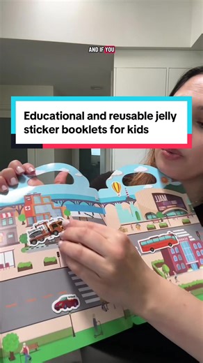 These make a great gift for kids! I love these educational and reusable sticker booklets for my kids to use their fine motor skills and imagination and create their own scenarions with each booklet. Such a great toy if you want your kids to focus quietly on an activity and the best part is, it’s reusable so they can play with it for a long time. #stickersforkids #toddlertoys #educationaltoysforkids #toddlergifts #sensorytoysforkids