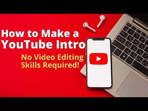 How to Make Video Intros for YouTube - No Video Editing Skills Required!