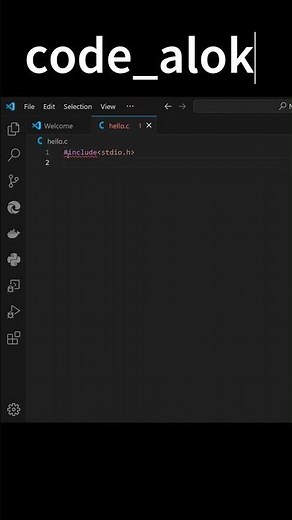 How to run c program in vs code|vs code| #vscode #clanguage