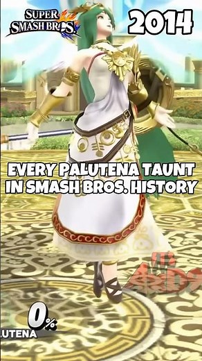 Every Palutena Taunt in Smash Bros. History