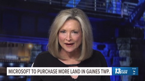 Microsoft plans further land acquisition in Gaines Township amid data center talks