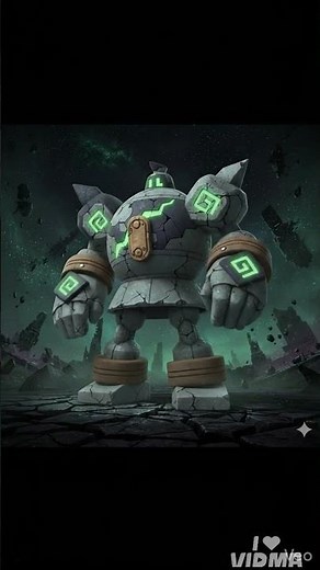Shiny Golurk mega evolves. #pokemon #megaevolution #shinypokemon