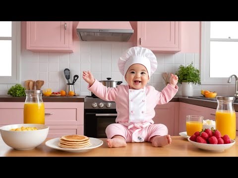 Baby Chef Breakfast Song | Fun Cooking Song for Toddlers & Preschoolers