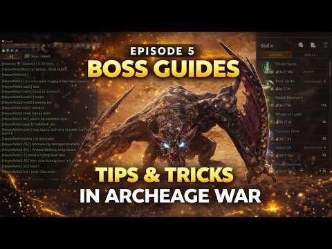 ArcheAge War Part 5: HOW TO TRACK BOSSES LIKE A PRO! 😱 Boss Hunting Tips (Taglish, Tips & Tricks!)