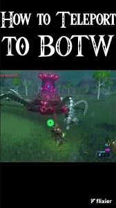 How to Teleport to BOTW in TOTK #zelda #tearsofthekingdom #totk