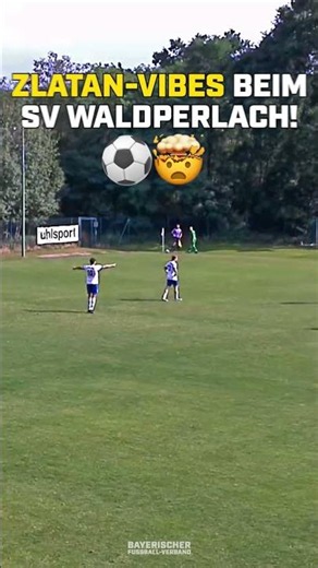⚽️😮 Zlatan-Vibes beim SV Waldperlach: Roberto Valzano mit einem sensationellen Treffer! 🚀 #bfv
