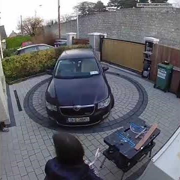 A car turntable or driveway turntable is a rotating platform designed for use by a car