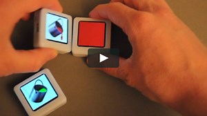 Siftables pouring example