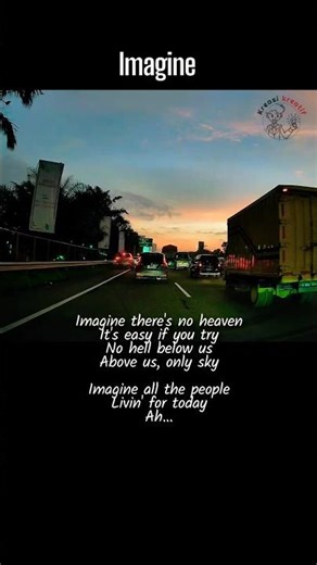 Easy English Karaoke | Imagine – Sing & Learn English