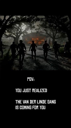 POV: The Van der Linde Gang Is Coming For You 🤠💀 | RDR2