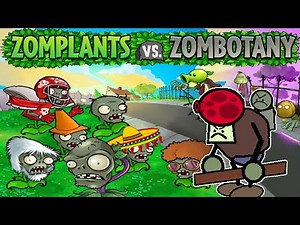 Plants Vs Zombies Zomplants Vs Zombotany Mod Gameplay Vs Giga Gargantuar