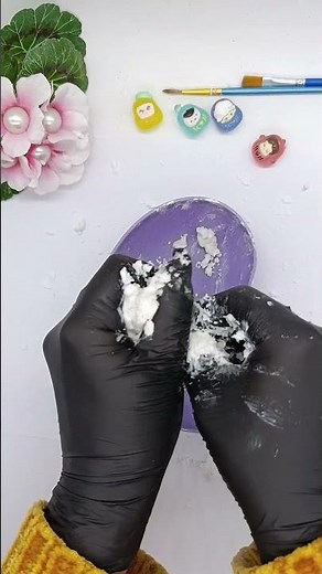 DIY COLD PORCELAIN ✨ #tutorial #diy #coldporcelainclay