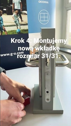 Jak wymienić wkładkę w drzwiach?