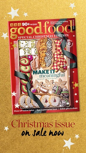 Introducing BBC Good Food’s 2023 Christmas cover stars – our ultra-festive and deliciously simple biscuits. These recipes are a full-on delight for the senses and will be the most attractive present under the tree with our gifting tips on page 14. Our bumper issue also includes ideas to make your Christmas lunch super-personal, trimmings with a twist, a step-by-step guide to creating your Christmas Day spread and much more. The BBC Good Food Christmas special free 2024 recipe calendar is out now