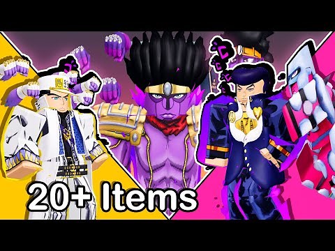 20+ NEW Roblox Jojo UGC Coats & Stands