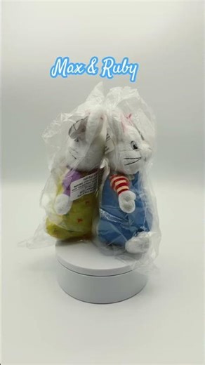 Max & Ruby TY Beanie Babies🐰🐰
