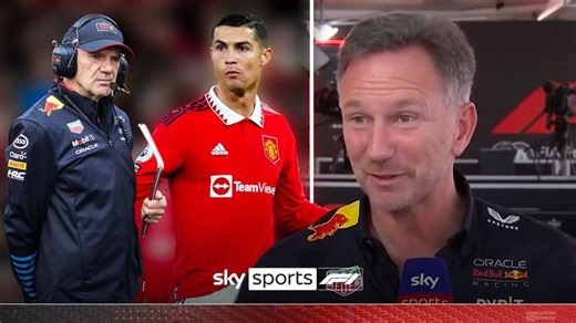 Christian Horner compares Adrian Newey loss at Red Bull to Cristiano Ronaldo at Manchester United