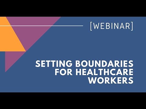 Setting Boundaries for Healthcare Workers