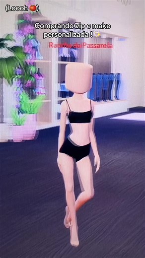 Comprando VIP e Make Personalizada no Roblox