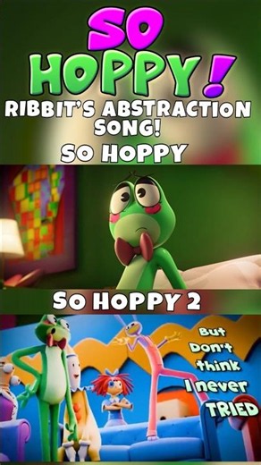 SO HOPPY! VS SO HOPPY 2 (Ribbit's Abstraction Song) Episode 9 TADC | The Amazing Digital Circus