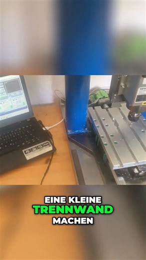 Laptop with Mach3 chip protection! #cncsoftware #cncmill