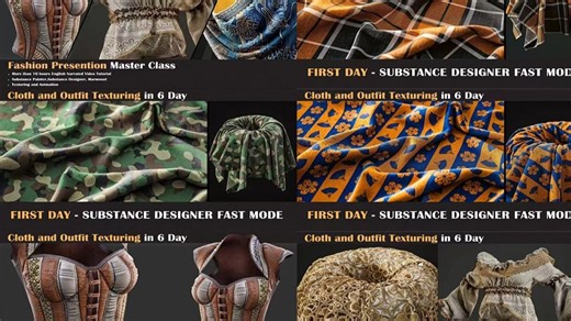 上车！Substance Designer布料服饰终极纹理课