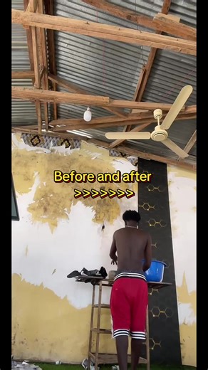 DIY Marble Sticker Wallpaper Transformation