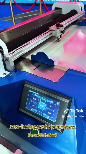 Auto-feeding precise length & quantity setting! This automatic paper cutter runs non-stop with one click—zero supervision needed. Perfect for printing shops & copy centers, max out your cutting efficiency!