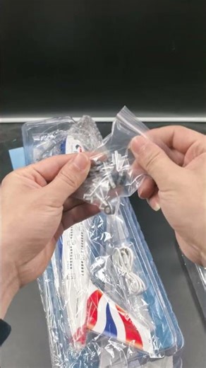 What do you think of this model airplane unboxing? #shorts