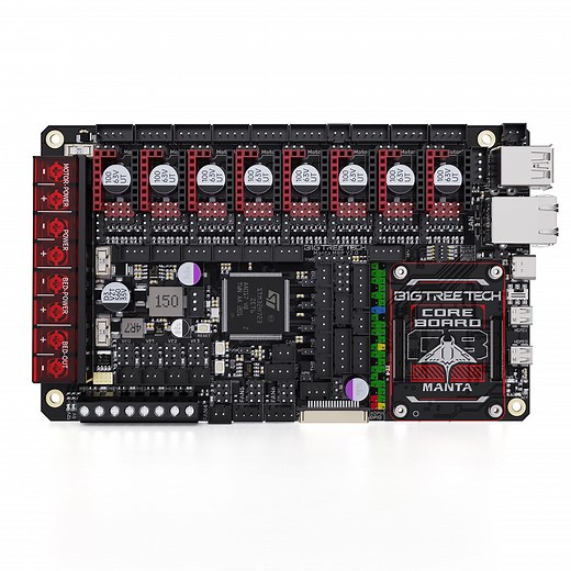 BIGTREETECH Manta M4P/M8P Control Board running Klipper with core board CB1 or CM4