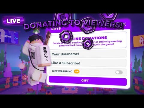 🔴LIVE🔴 PLS DONATE💸 | Donating Robux To Viewers And Fans!