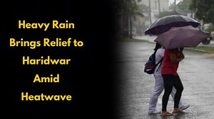 Heavy rain lashed parts of Haridwar city in Uttarakhand on the night of June 19. The rain brought much-needed relief to the city from the ongoing heatwave. The heavy rain did not however cause any disturbances in the traffic flow of the city. #Haridwar #Rain #heatwave | Zee News English